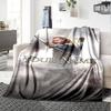 Lord Rings Personalized Name Blanket Gift Customizable Blanket Comfortable Throw For Nap Chair Sofa Bedding All-Season Use