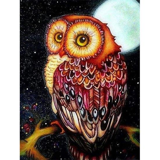 Diamond Painting Animals Full Round Diamond Embroidery Sale Diamond Mosaic Owl Picture Of Rhineston