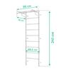 Kraft Light Gymnastic Ladder - Silver
