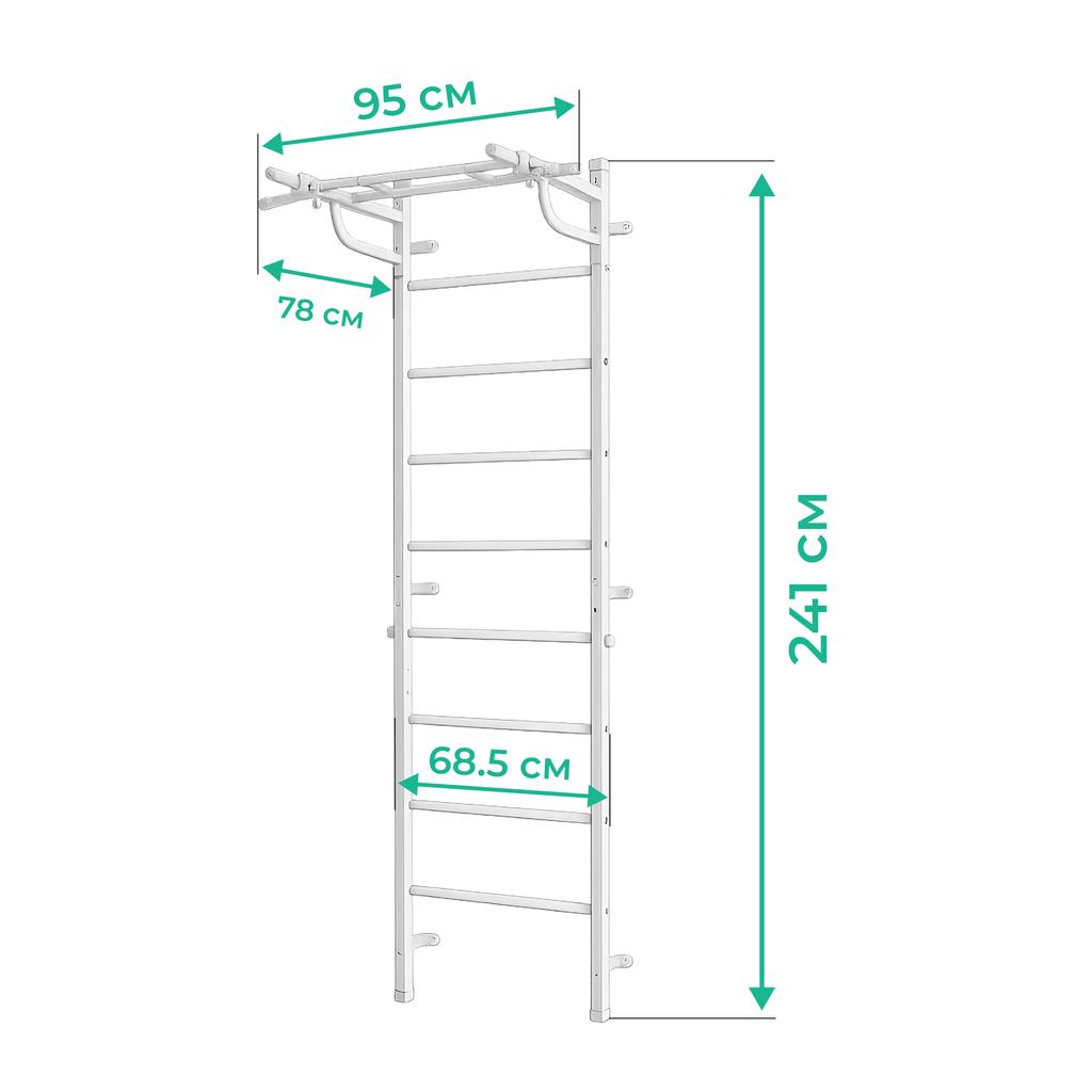 Kraft Light Gymnastic Ladder - Silver