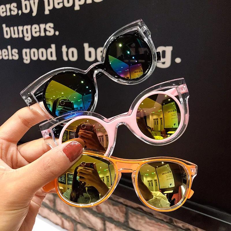 Kids Sunglasses Cute Sunglasses Sun Protection Polarized Glasses Fashion Boys Girls Trendy Cartoon Sunshades Lentes