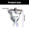 5Pcs Egress Window Well Cover Spring Clip Outside Basement Window Well Cover Install Retaining Clip Easy to Install