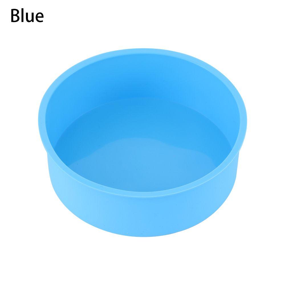 4/6inch Kitchen Pastry Dish Silicone Pudding Mold Cake Pan Tray Muffin Mousse Mould Round Pattern