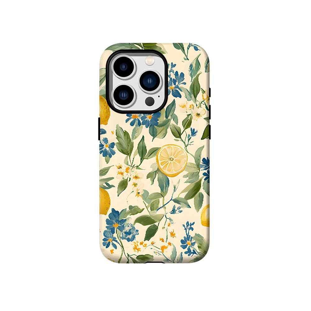 

Luxury Clmj Cherry Lemon Fruit Phone Case for iPhone 17 16 15 14 13 12 11 Air Pro Max Plus Luxury Double-layer Back Cover iPhone 16 Pro