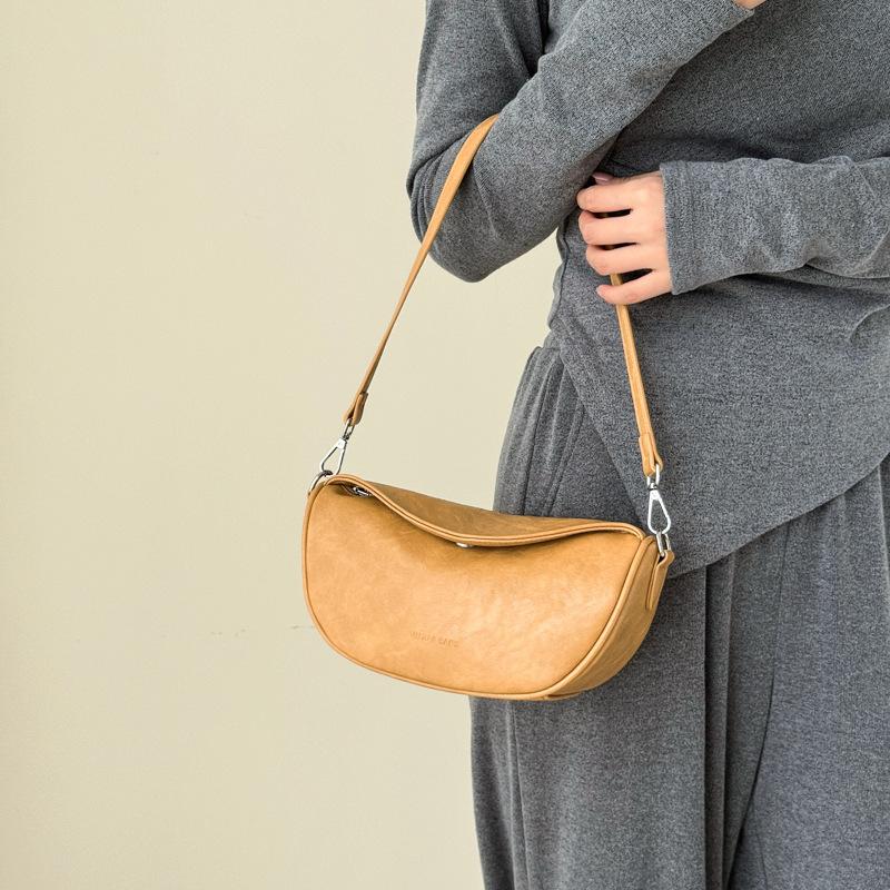 Underarm Bag - Stylish Single-shoulder Crossbody Bag with An Elegant Appearance - Dumpling Bag