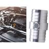 Aluminum Radiator Hose Fitting 1-1/4 Inch Hose Barb with Threaded Side Port for Cooling Line Service and Repair