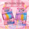 Portable Unbreakable Mini Bubble Wand with Test Tube for Kids