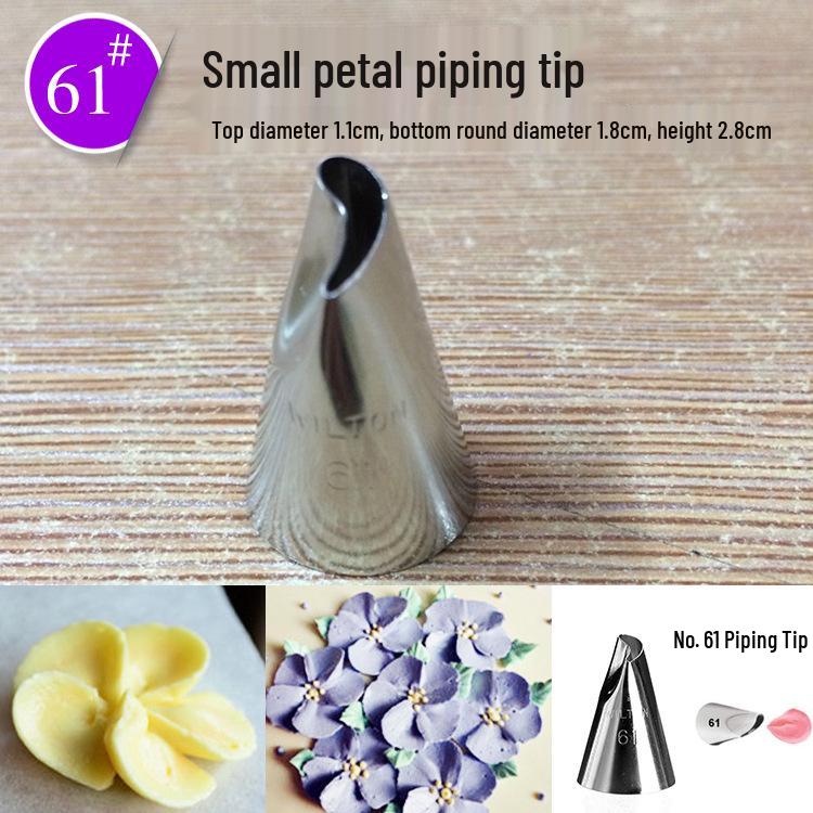 Wilton #61 Small Petal Piping Tip for Roses & Freesias