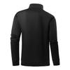 Autumn men's half-zip sweatshirts, long-sleeved solid color pullovers, turtlenecks, streetwear, winter warm jackets, sports coat