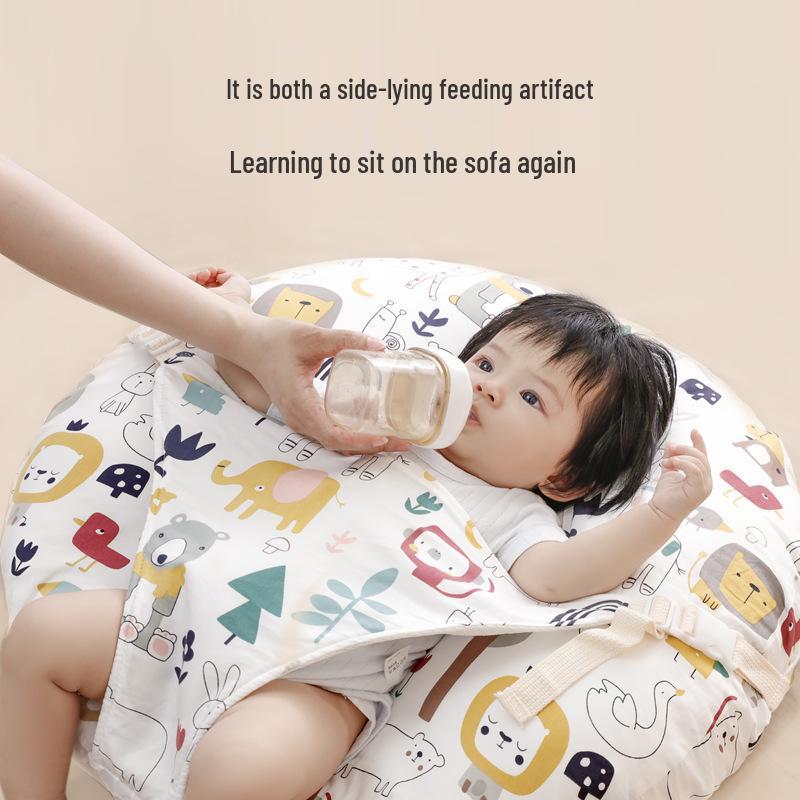 Newborn Anti-Reflux Incline Pillow: Spit-Up & Choking Prevention Nursing Pad