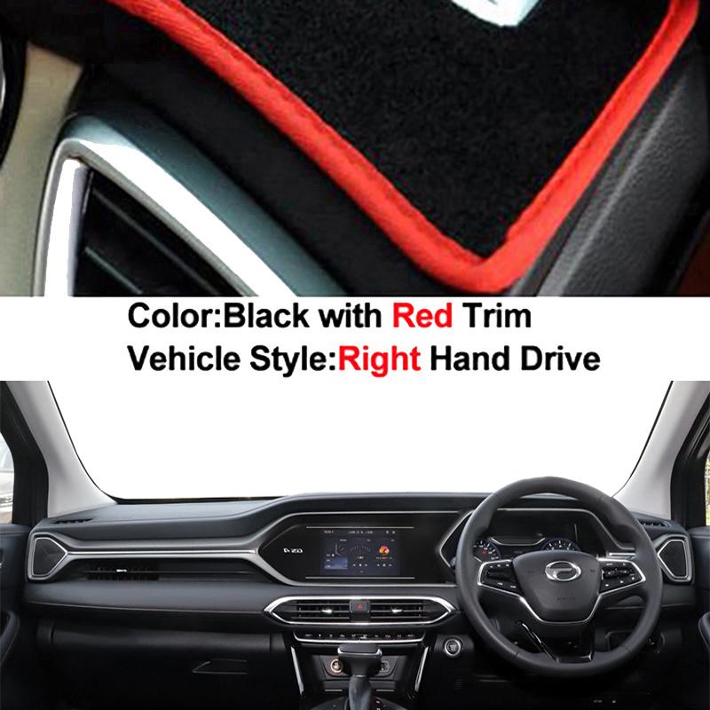 Car Dashboard Cover For GAC Trumpchi GS4 2026 2026 2026 Center Console Protector Carpet Dashmat Sun-shade Accessories