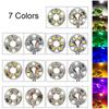 3Pcs 3W 5V Color Led Chip Bead Lights Board Bulb Round Transformation Light Source Dia 32Mm Green Blue Red Purple White Lamp