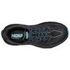 HOKA One One Round Toe Fabric Shock Absorbing Slip Resistant Durable Waterproof Low Top Running Shoes Women Sneaker Black 1106531-ADGG