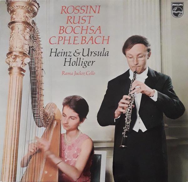 

LP Record GIOACCHINO ROSSINI FRIEDRICH WILH Works For Oboe Harp 839787LY Philips Netherland Classical Used