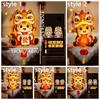 Traditional 2026 Horse Year Lantern Cartoon Handheld Luminous Lantern  Children Activity