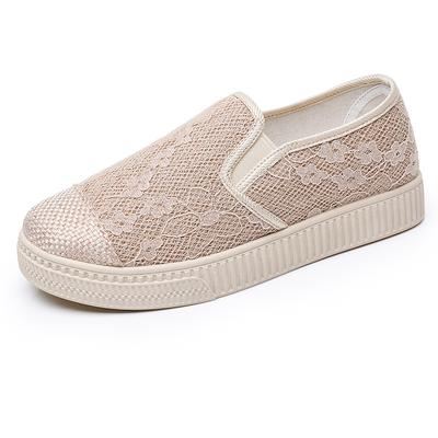 New Casual Sneakers Summer Soft Bottom Lightweight Breathable Slip-on Mesh Sports Walking Women's Shoes