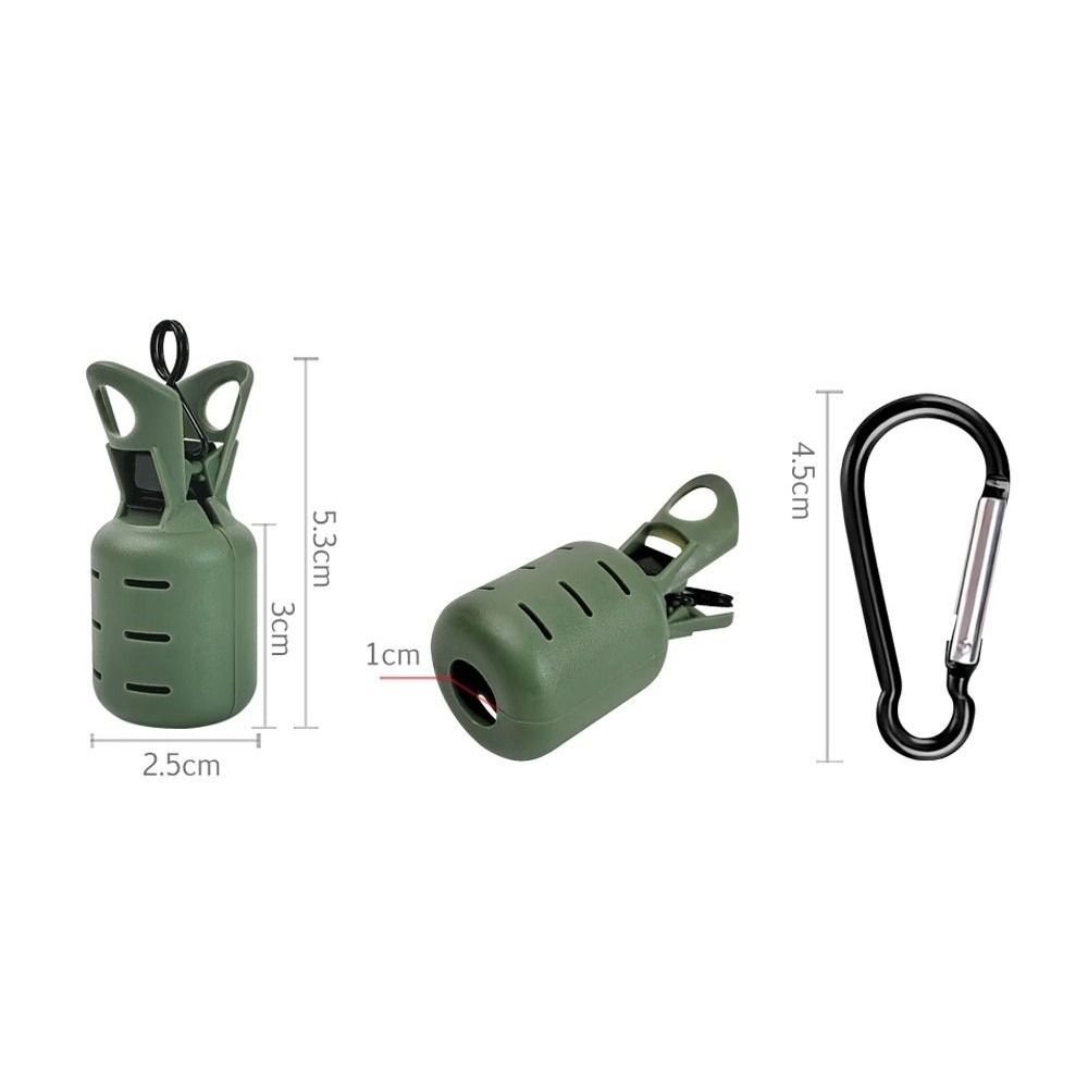 Durable With Carabiner Squid Jig Fishing Tackle Universal Bait Protector Cuttlefish Umbrella Lure Cap Fishing Accessories