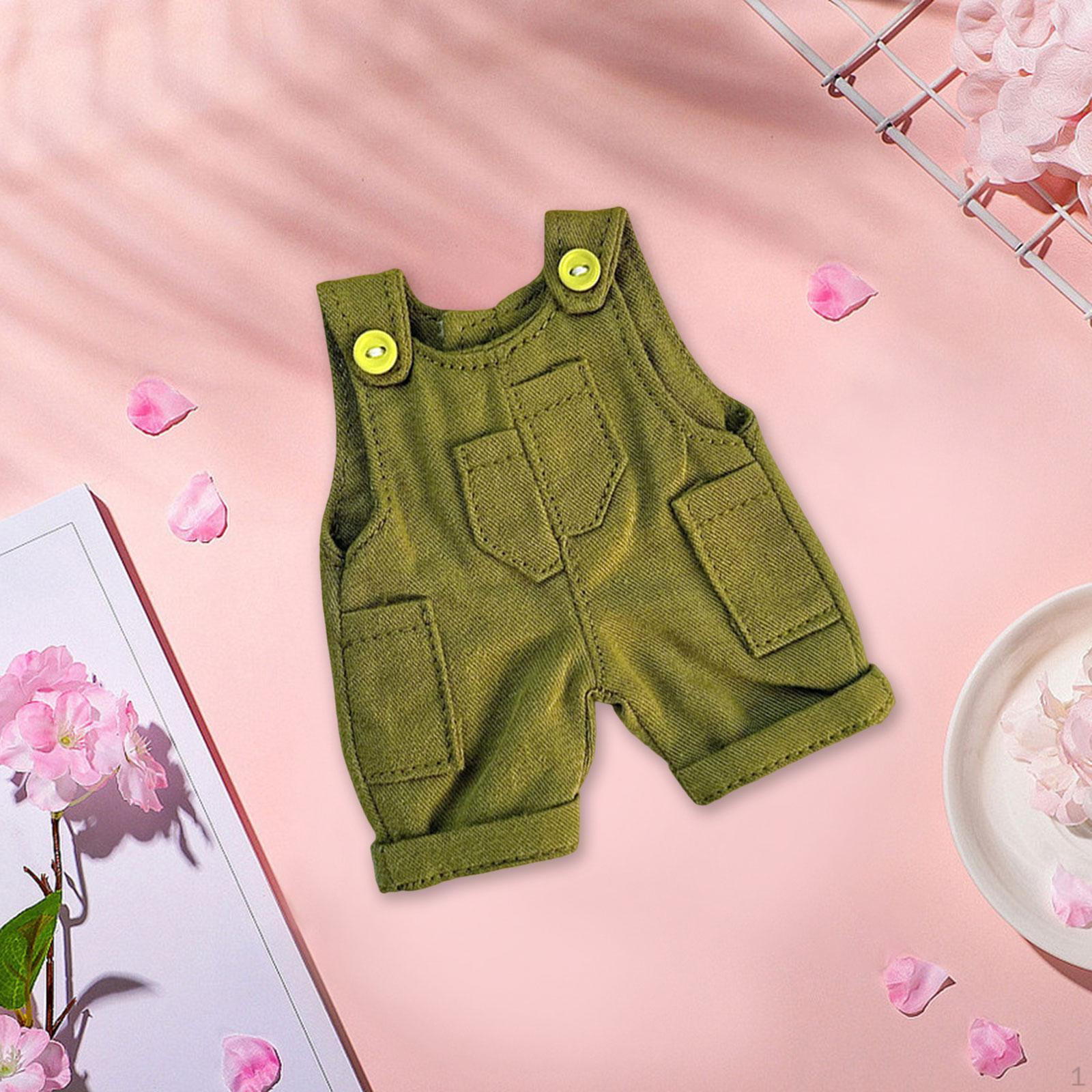 

Медведь Кукла Комбинезон Одежда Подарки для Маленьких Девочек Фото Реквизит Стильная DIY Игрушка зелёный