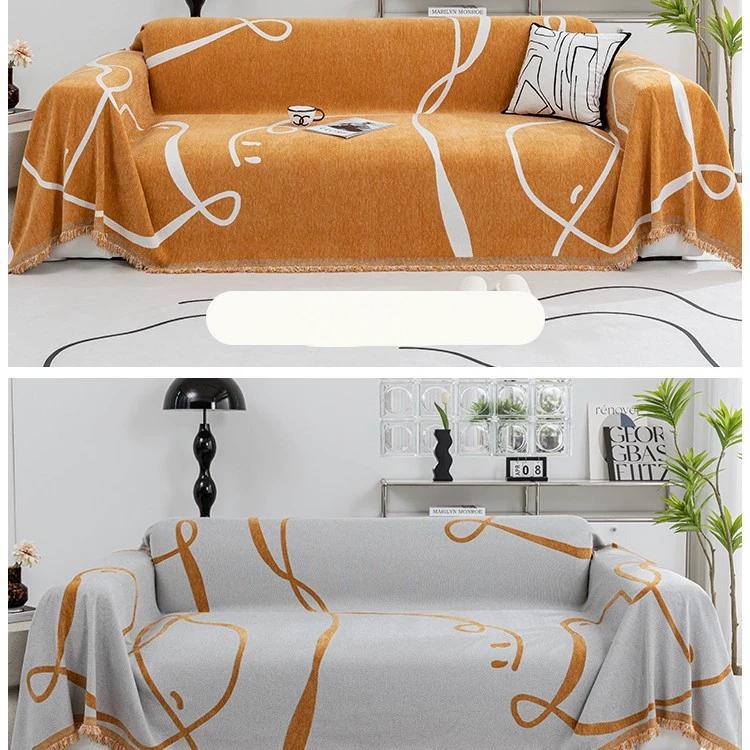 Chenille Sofa Towel Full Cover Cloth Four Seasons Universal In-line One-piece Non-slip Cover