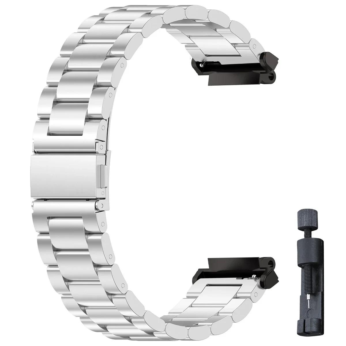 

For Amazfit T REX 3 Stainless Steel Watchband For Amazfit T Rex Pro/T-Rex Metal Bracelet Amazfit T-Rex 2 Strap amazfit tex Bands For Amazfit T-Rex 3