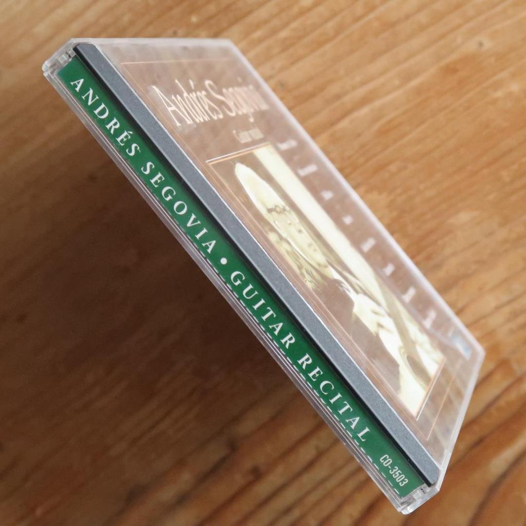 [USED] Andres Segovia Guitar Recital (Milan, Bach, Albéniz, Tedesco)