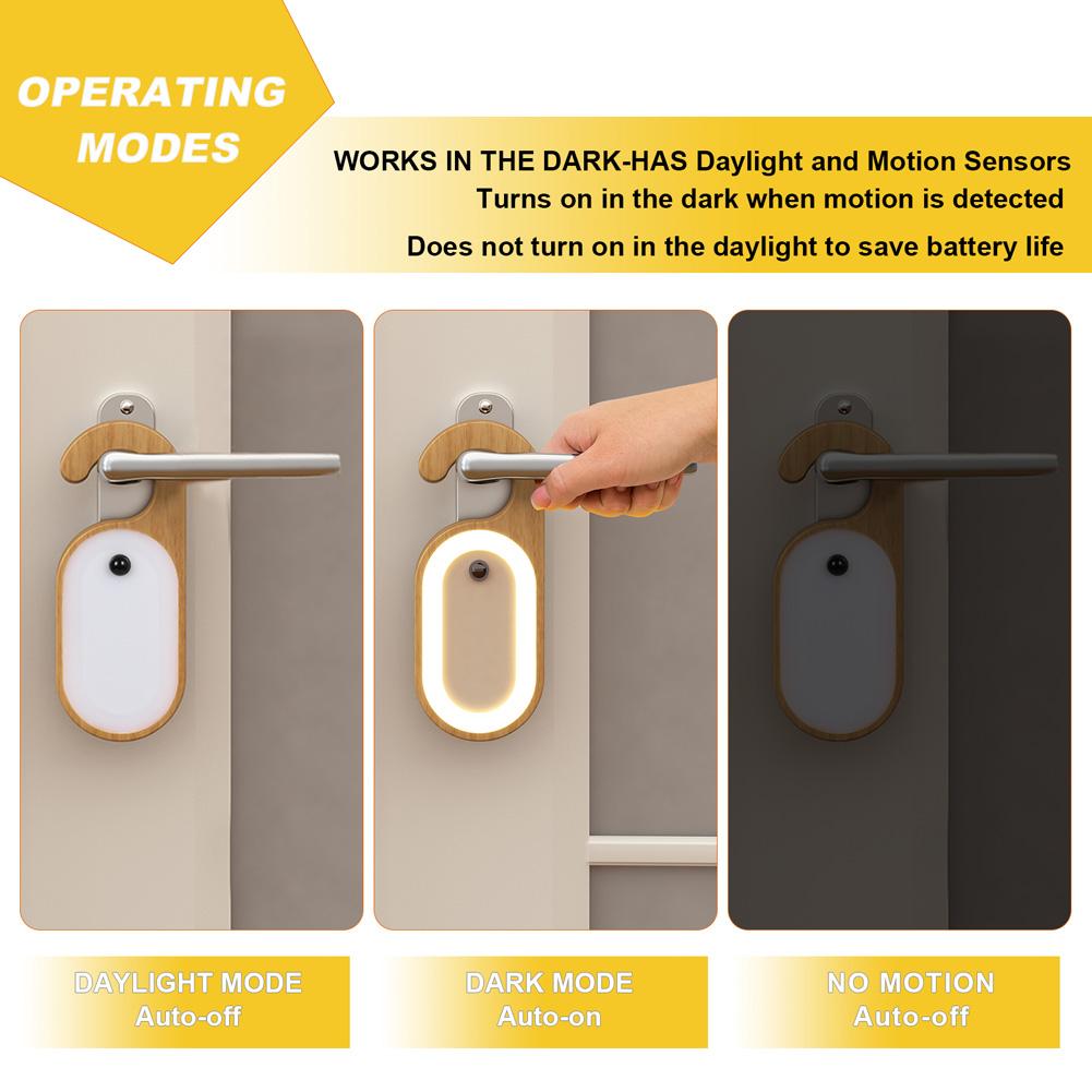 1pcs DC5V 1A Multifunctional USB Rechargeable Message Sensor Light LED Lamp LED Light U-shaped Handle DIY Gift