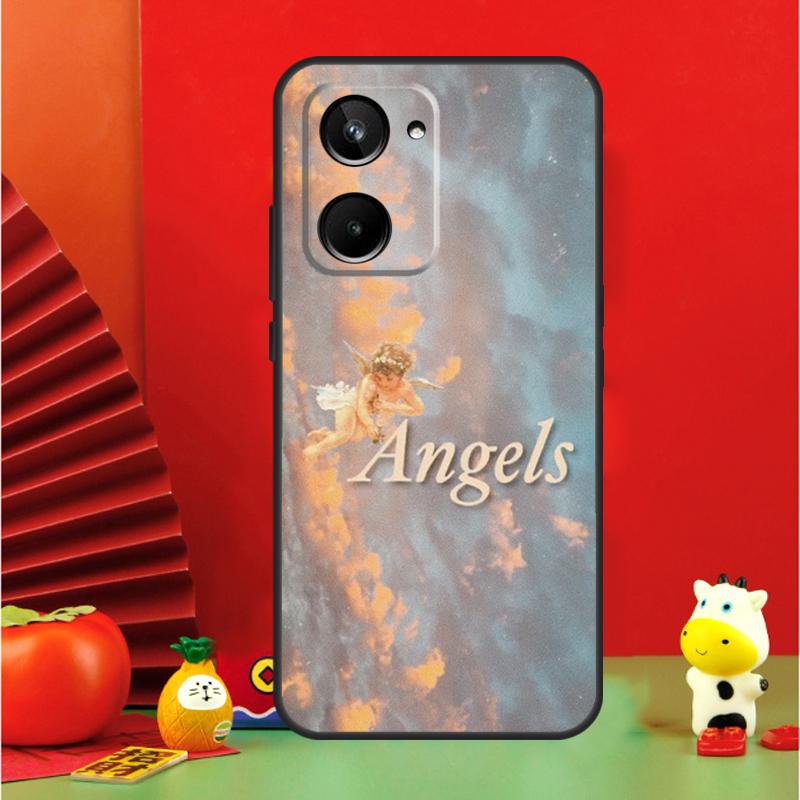 

Renaissance Angels For Realme GT6 GT7 15 Pro 10 11 12 13 14 Pro Plus C65 C67 C63 C61 C55 C51 C53 C35 C75 Case Realme 11 Pro