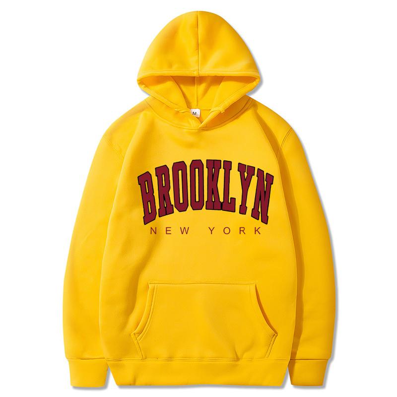 Men Hoodie 1898 New York Print Women Hoodie Set Kawaii Female Sweatshirt Harajuku Loose Long Sleeve Plus Size Clothes