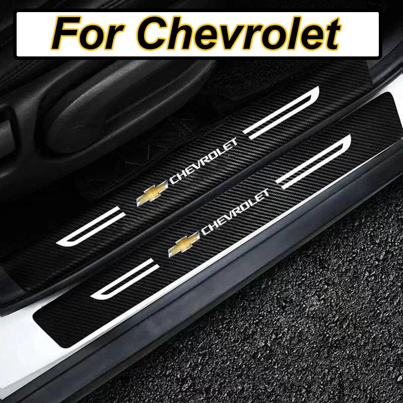 2025 Car Door Threshold Anti Scratch Stickers for Chevrolet Captiva Aveo Cruze Lacetti Niva Cobalt Orlando Sail Spark ONIX Z71
