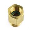 Quick Coupling Adapter Connector 1/2" ACME Male 1/4" SAE R134A R12 High Quality