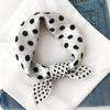 South Korea's new mulberry silk small square scarf women's spring summer stripes thin decorative scarf silk scarf shawl wholesale silk