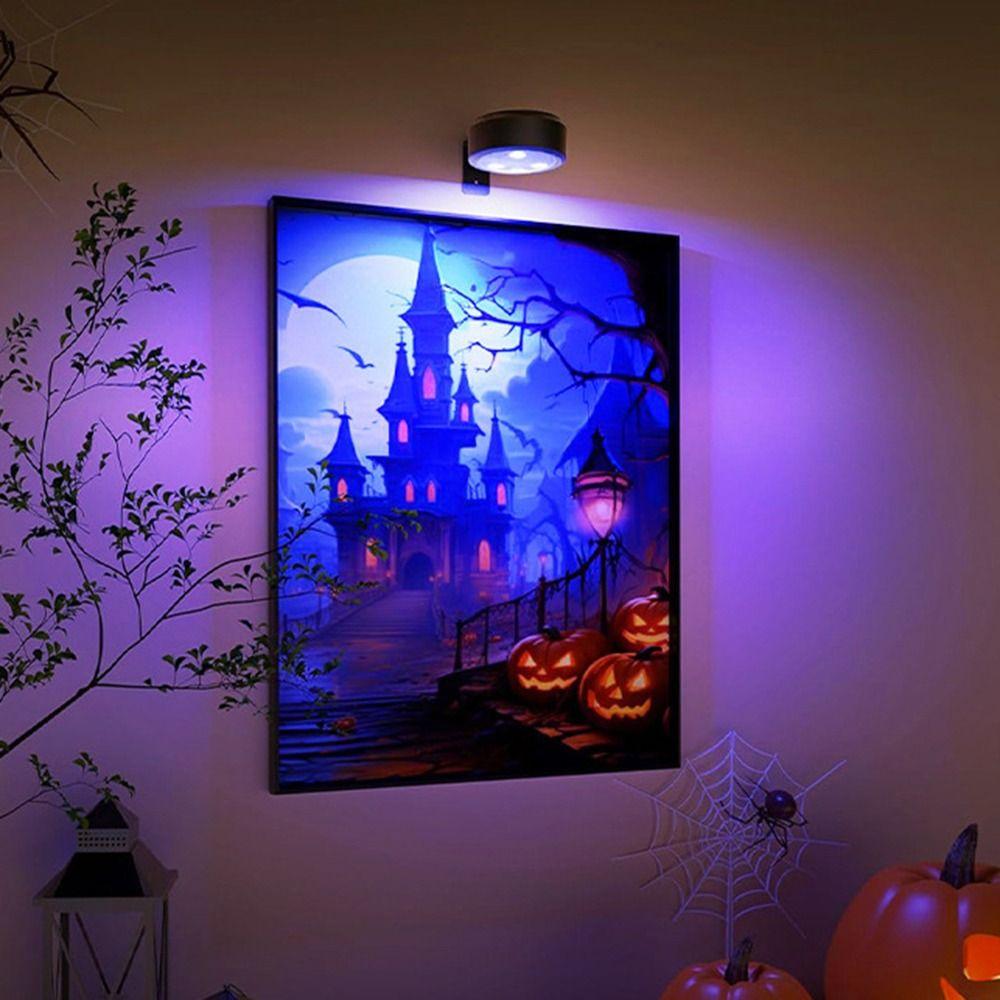 1/2/3Pcs Rechargeable Wireless Picture Light Wall Mounted LED Wall Lamp  Bedroom