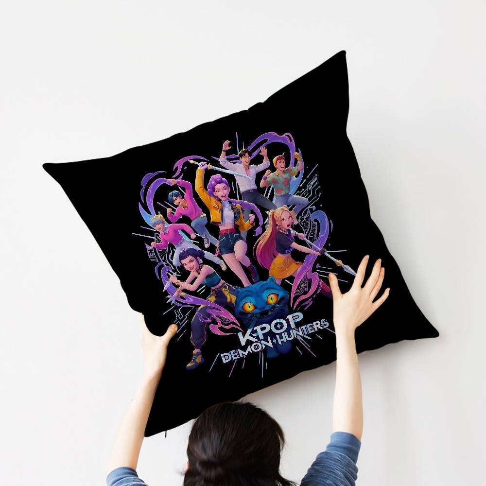 K-KPop D-Demon H-Hunters Personalized Pillow Dust Cover Bedroom Kids Party Decoration Pillowcase Birthday Children Gift
