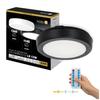 LED Ceiling Light with Motion Sensor 12W 3CCT LX IP65 Black Kobi
