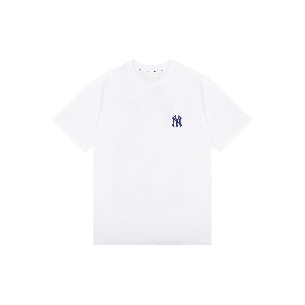 MLB New York Yankees T Shirts Unisex White Crew Neck Moderate 31TSM2131-50W