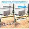 VerkTop Cable Desk Cable Extendable Width 20KG Load Cable Cable No Drilling Cable Cable Fits from Desk Rustproof Carbon Cable Router Cord Cable Cable