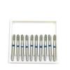 10pcs/Box Dental High Speed Bur Drill Diamond Polishing Tooth Polisher for Dentla Laboratory SR-42