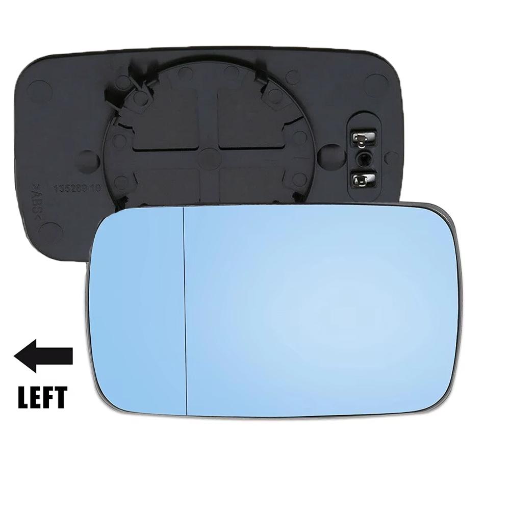 1X Replacement For BMW E46 Sedan 1998-2006 Left Right Side Car Glass Heated Rearview Mirror Glass 51168250438 Car Accessories
