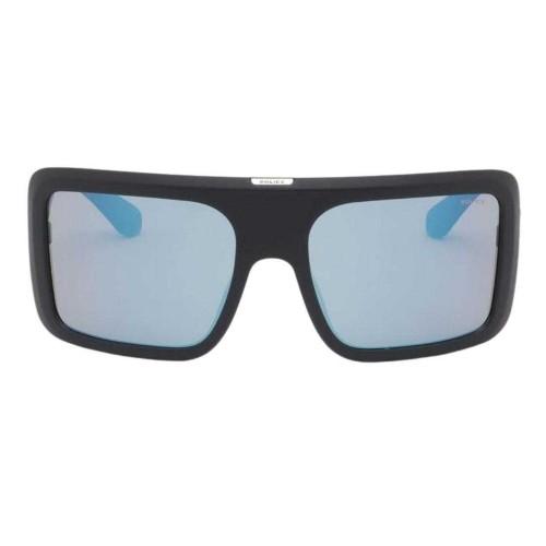 Police Mens Square Matte Sunglasses