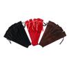 Supplies Black Pen Sleeve Holder With Rope Drawstring Pen Pouch Single Pencil Bag Pen Bag Case Velvet Pen Pouch Pencil Bag