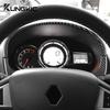 Real Soft Carbon Fiber lnstrument Sticker For Renault Fluence Megane RS 2009 2010 2011 2012 2013 2014 2015 LHD RHD Accessories