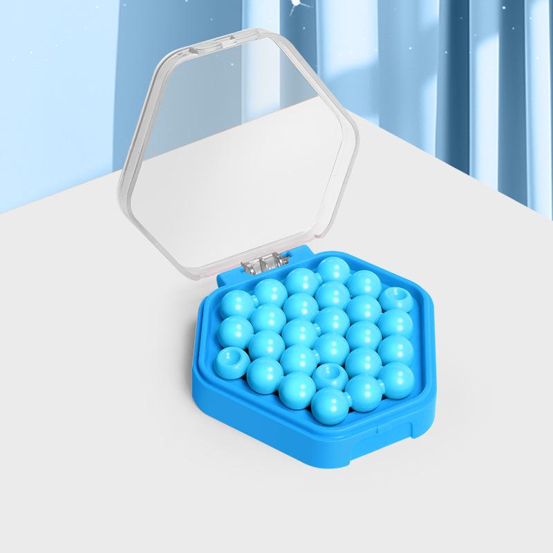 IQ Mini Bead Board Game Educational Learning Pocket Game Toys Stress Reducing Toys Self-Created Challenges Logic Game 7 to Adult