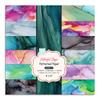 24 Sheets Colorful Craft Paper Pads Cutting Dies Art Background Origami Scrapbooking Card Making