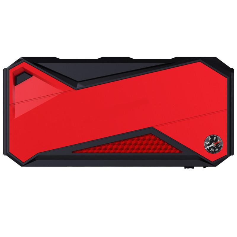 Démarreur portatif de saut de voiture de Djs50 800a 18000mah avec l'alimentation d'énergie de lumières de secours d'écran d'affichage à cristaux liquides Usb