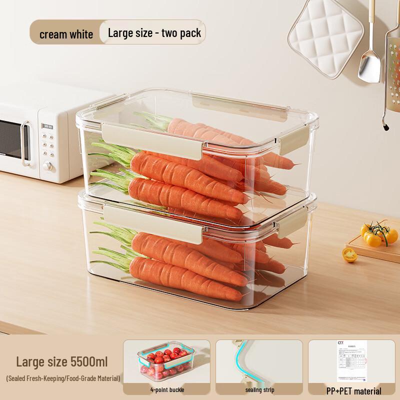 Plastic Sealed Refrigerator Storage Box