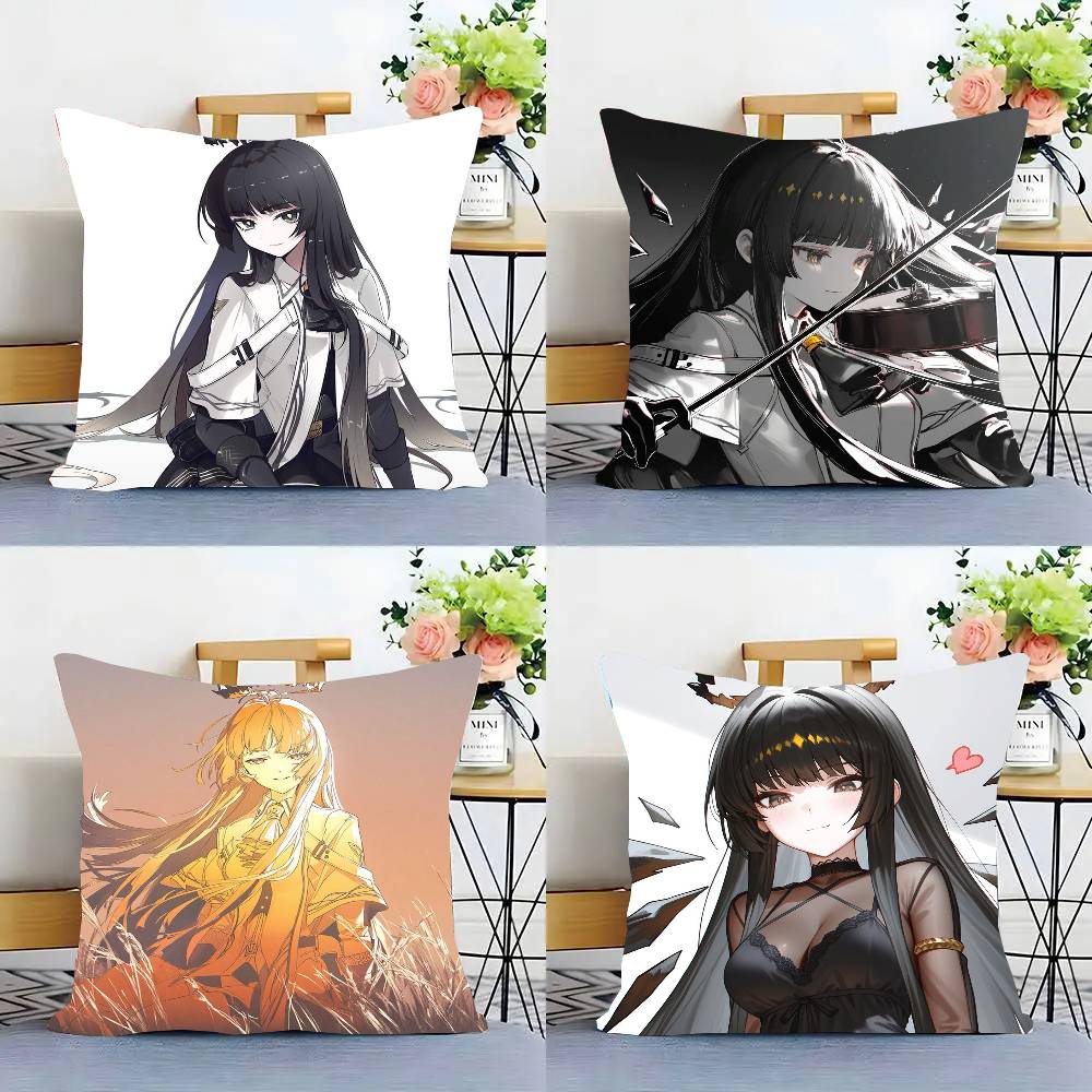 Virtuosa Animated Game A-Arknights Pillow Case Sofa Cushion Cover Room Home Decoration