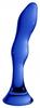 Glass Dildo Gallant Blue 16 X 3.4cm - CHRYSTALINO - Glass Dildos