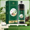 Beijing Tong Ren Tang Natural Black Brown Hair Dye with Black Tea Extract - Plant-Based Bubble Dye Cream