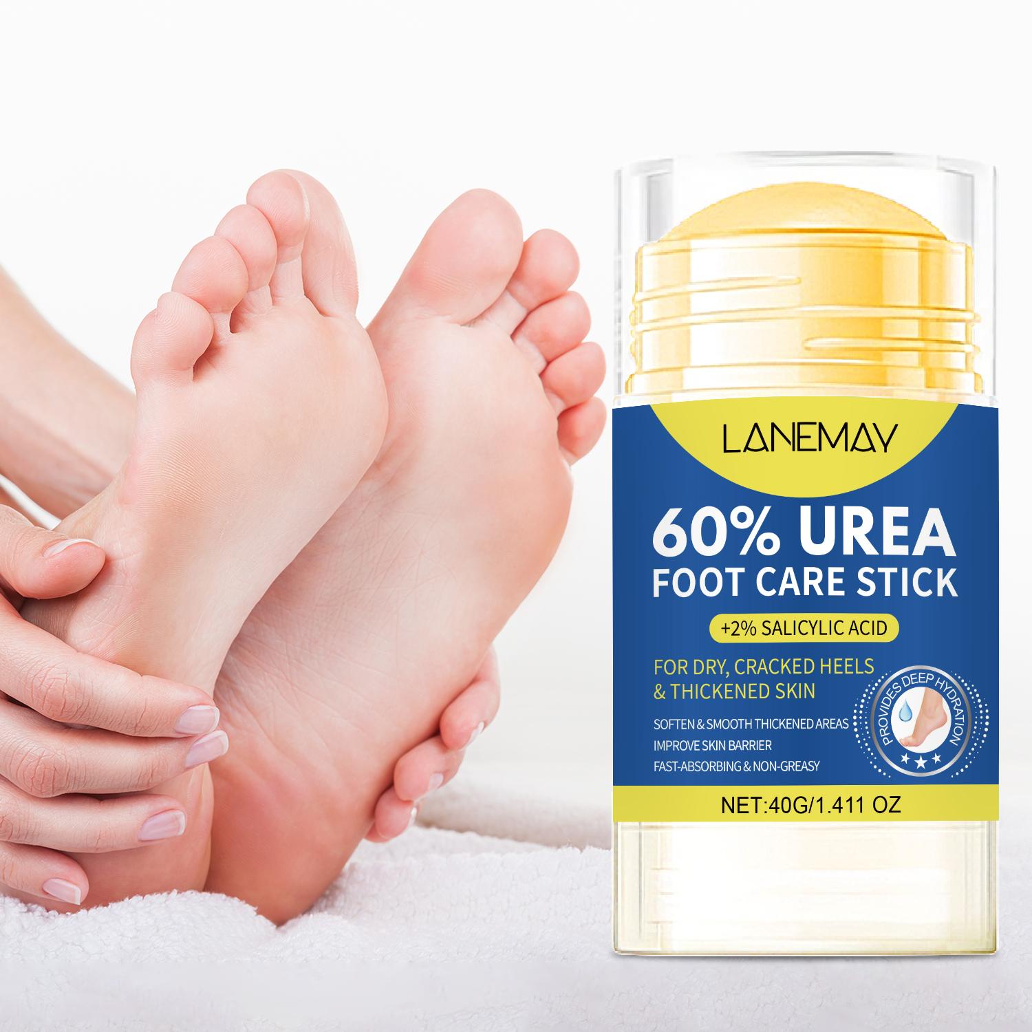 

60% Urea Foot Care Stick-Deep Hydration & Fast-Absorbing & Non-Greasy, Make Rough Areas Softens & Smooths-Suitable For All Skin Types, 40g