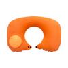 1 U-shaped inflatable neck pillow, portable compression inflatable U-shaped support pillow, office travel outdoor neck pillow
